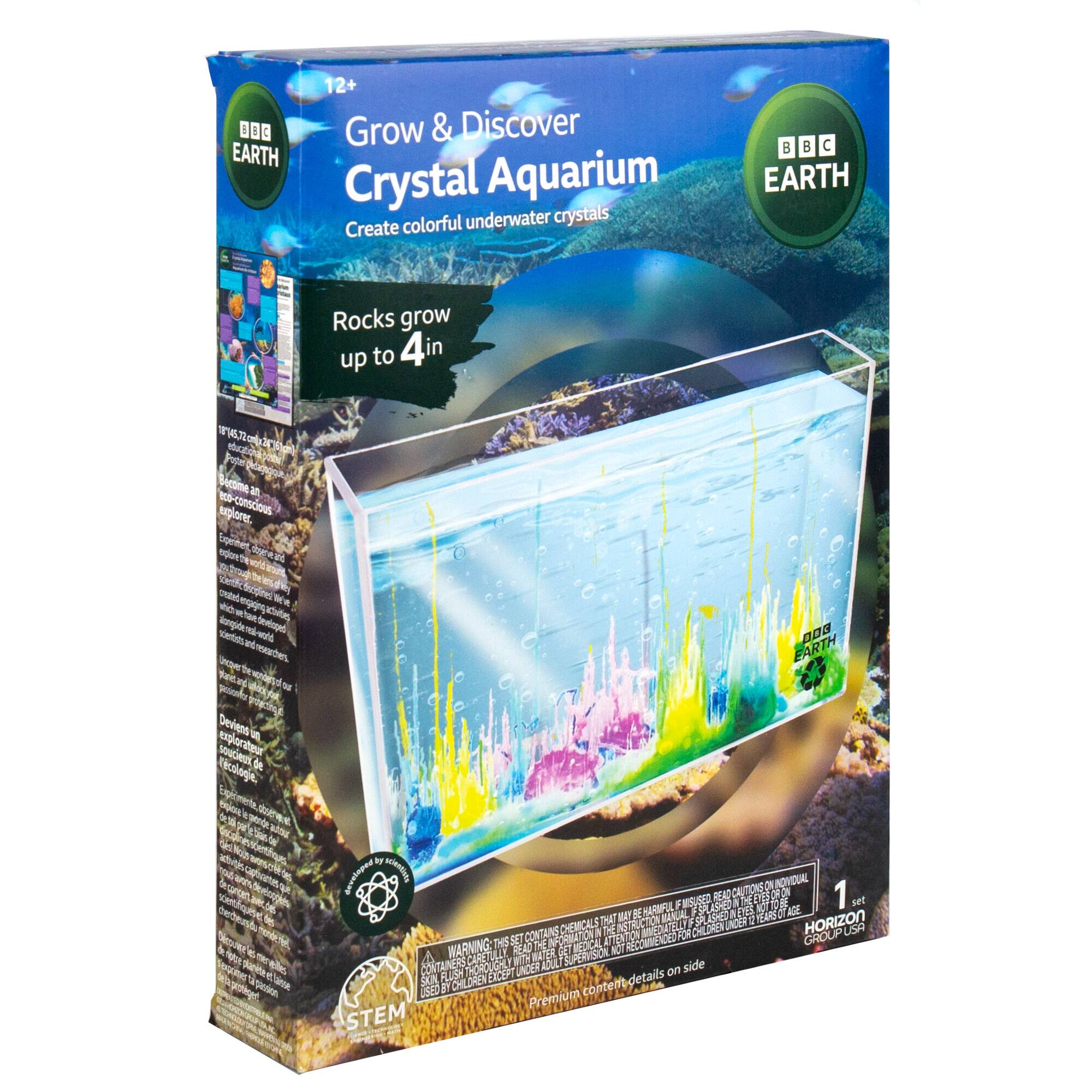 BBC Earth Grow & Discover Crystal Aquarium